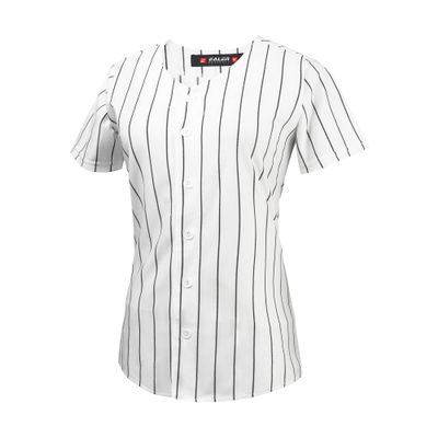 EALER BJW80 Womens Button Down Baseball Jersey, Blank Softball Team Uniform, Hip Hop Hipster Plain Tshirts Short Sleeve Active Tee Shirts