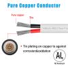 Kimbluth 6 Gauge Duplex Marine Wire Tinned Copper Boat Cable, 10ft 6 AWG Standard USA OFC Oxygen Free Copper Wire for Automotive Boat Speakers Solar Outdoors view 3