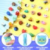 Leitee 30 Pcs Cute Tennis Dampener Funny Tennis Racket Vibration Racquet Dampener Soft Silicone for Sport Gift, Assorted Designs view 4