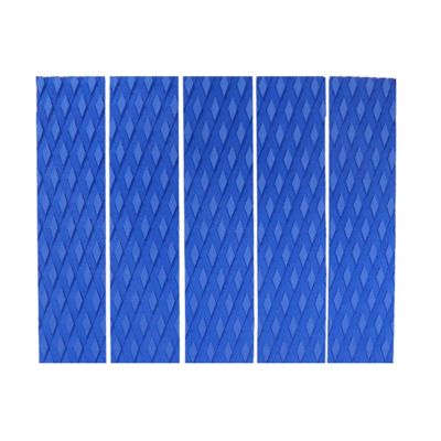5 Piece Stomp Pad Surfboard EVA Traction Pad with 3M Adhesive for Surfboard Funboard Fish Skimboard