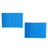 2 Pieces EVA Surfboard Traction Pads Surf Deck Grip Anti Slip Traction Pads for Kiteboard Bodyboard Longboard (Color : Grey) view 3