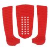 3Pcs EVA Surfboard Traction Tail Pads Outdoor Surfing Deck Grips Surfing Board Deck Grip (Color : Red) view 1
