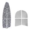 Diamond Grooved EVA Surfboard 4Pcs Dog Deck Grip Pad + 9Pcs Full Deck Traction Pad Dog Traction Pad Kayak Accessories view 1