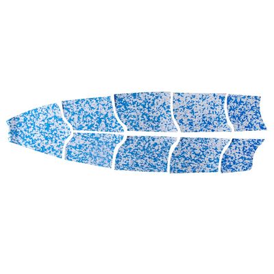 1 Set/12 Pcs Surfboard Traction Pad Self Adhesive EVA Surfboard Longboard Full Deck Traction Pad+Dog Paddleboard Traction Pad Grip Mat