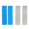 2Pcs EVA Surfboard Surf Tail Pad Traction Pad Bar Grip Mat DIY Customizable (Color : Blue) view 3