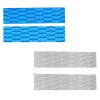 2Pcs EVA Surfboard Surf Tail Pad Traction Pad Bar Grip Mat DIY Customizable (Color : Blue) view 4