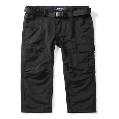 Mesinsefra Boys Hiking Pants,Kids Outdoor Quick Dry Lightweight Hiking Climbing Camping Fishing Trousers Black 12-130-US 8-9 Years