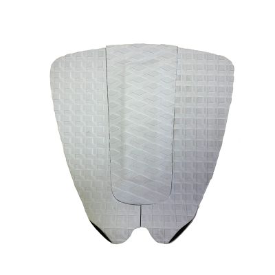 Three Piece Surfboard Cover Traction Pad EVA Pad Square Cushions for Surfboards,Longboard,Shortboard (Color : White)