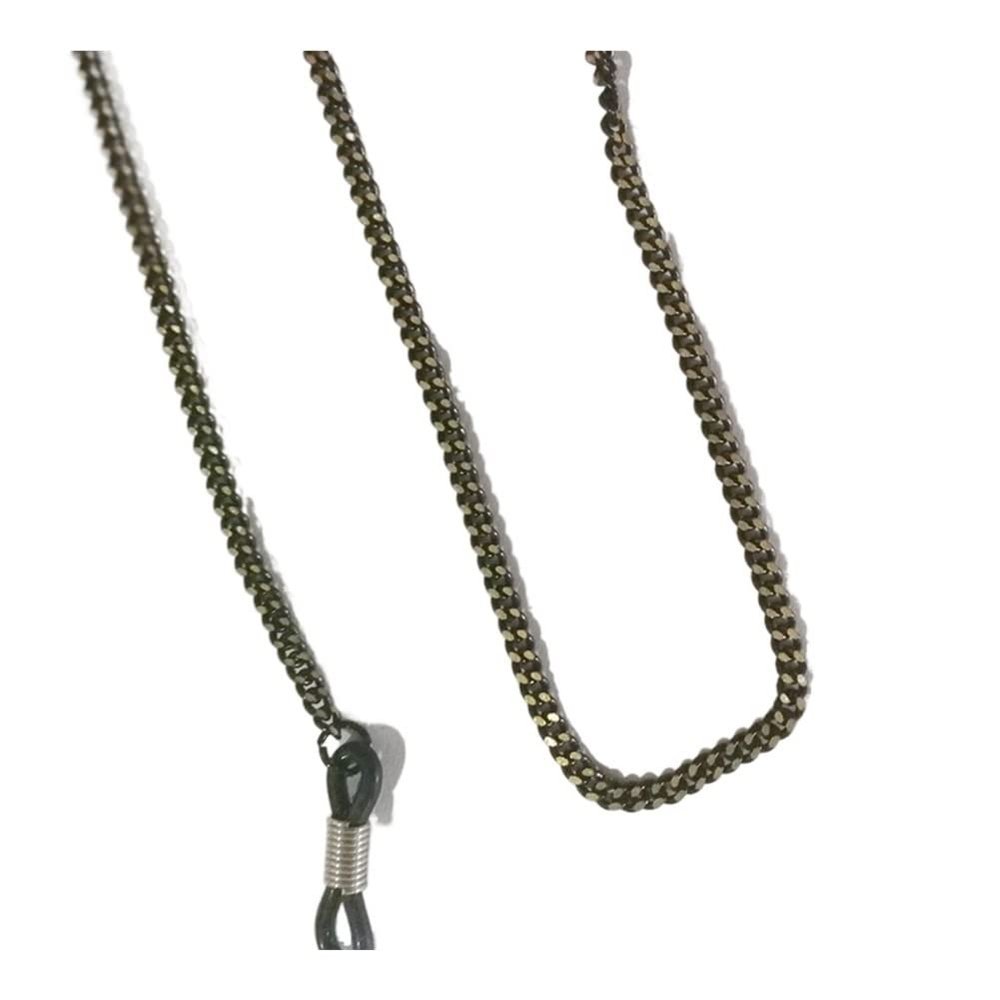HOOENG Chains Eyeglass Strap for Women Metal Face Mask Lanyard Anti-Lost Fashion Cord Glasses Holder Chains