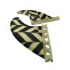 Surfing Fins 4 Pcs Fiberglass Quad Surf Fins Surfboard Fin Tail Rudder for Paddle Board (Color : White) view 2