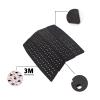 Black 4-Pieces EVA Foam Surfboard Traction Pad Anti-Slip Adhesive Surf Deck Pad Front Grips Surfing Accessories (Color : D) view 4