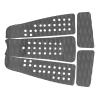 5 Pieces Surfboard Deck Traction Pads EVA Anti-Slip Tail Pads for Stomp Skimboards,Funboard,Fish Board - 4 Colors (Color : Light Grey) view 1