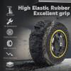 Felixstory 10x2.5 Inch Solid Tire, Fit for 60/70-6.5 Original Tire, Fit for Hiboy S2 MAX/MAX Pro/ max3 NAVEE S65C OKAI EA10/ ES520B Hover-1 Alpha ESKUTE MAX Zero 10/ 10x Electric Scooter, Black 2pcs view 2