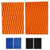 2 Pcs Ultralight Anti-Slip Traction Mat EVA Surfboard Traction Pads Deck Grip Skimboard Tails Pad Kiteboard Accessory (Color : Blue) view 2