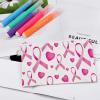 Breast Cancer Pink Ribbon Coin Purse Fashion Wallet Cute Pouch Card Holder with Zip for Men Women view 4