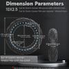 Felixstory 60/70-6.5 10X2.5 Inch Scooter Tire Fit for Ninebot Max G30P G30LP G2 G30D F40I, Gotrax G MAX, Hiboy S2 MAX/ Max3, Hover-1 Alpha, Zero 10 10X, OKAI ES520B Electric Scooter Wheel, Blue 2pcs view 4