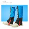 BELUND 1 Pair Leg Gaiters, Kid' Outdoor Anti-snake Leggings Adjustable and Waterproof Hiking Boots Shoe Cover (Color : D, Size : One size) view 4