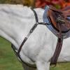 Equinavia Valkyrie Elastic Breastplate - Chocolate Brown - Cob view 1