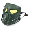 Aifordge Tactical Anti-Fog Airsoft Mask with Clear Lens Protective Full Face mask Dual Mode Wearing Design Adjustable Strap for Airsoft Paintball Cosplay and Other Outdoor Activities view 2