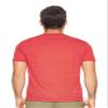 Expert Brand USA-Made Men's Performance Heather Short Sleeve Crewneck T-Shirt, Dark Heather Red, 4XL view 3