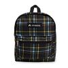 Everest Unisex-Adult's Basic Pattern Backpack, Black, One Size view 2