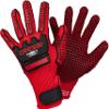 Cressi HEX Grip Gloves, Red, L view 1