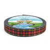 Country Brook Design - Black and Red Plaid Polyester Webbing (1 Inch, 50 Yards) view 1