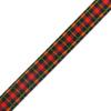 Country Brook Design - Black and Red Plaid Polyester Webbing (1 Inch, 50 Yards) view 2