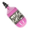 HK Army HSTL 68/4500 Carbon Fiber HPA Compressed Air Paintball Tank System - Standard Reg - Neon Pink view 2