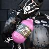 HK Army HSTL 68/4500 Carbon Fiber HPA Compressed Air Paintball Tank System - Standard Reg - Neon Pink view 3