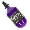 HK Army HSTL 68/4500 Carbon Fiber HPA Compressed Air Paintball Tank System - Standard Reg - Purple view 1