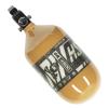 HK Army HSTL 68/4500 Carbon Fiber HPA Compressed Air Paintball Tank System - Standard Reg - Gold view 2