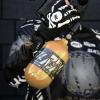 HK Army HSTL 68/4500 Carbon Fiber HPA Compressed Air Paintball Tank System - Standard Reg - Gold view 3