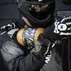 HK Army HSTL 68/4500 Carbon Fiber HPA Compressed Air Paintball Tank System - Standard Reg - Gold view 4