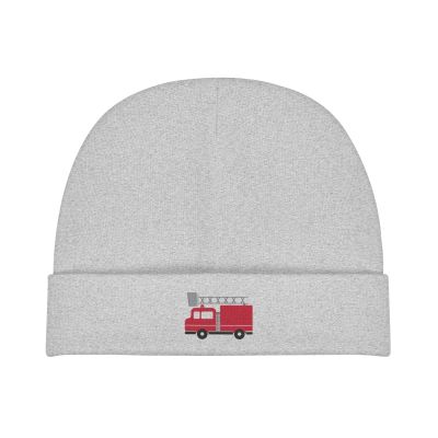 Yuyuy Red Firefighter Fire Truck Children'S Knitted Hat Baby Beanies Warm Infant Toddler Knit Hats Winter Cap