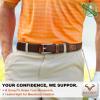 BULLIANT Woven Braided Stretch Web Belt 2Pack for Men 1 3/8"-Gift Boxed view 2
