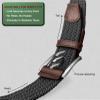 BULLIANT Woven Braided Stretch Web Belt 2Pack for Men 1 3/8"-Gift Boxed view 4