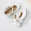 Girls High Heeled Shoes Children Leather Shoes Princess Dress Shoes Primary School Students Leather Shoes for Boys (White, 30) view 4