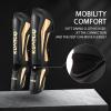 KUANG QUAN Muay Thai Shin Guards, Muay Thai Martial Arts Kicking Leg Instep Protection Pads Sparring Gear,for Kickboxing MMA Training and Sparring,Professional MMA Equipment view 3