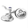 QWORK Boat Cam Latch, 2 Pack Marine 316 Stainless Steel Marine Boat Floor Buckle Hatch Latch, Flush Turning Lift Handle Lock view 2