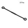 PATIKIL Tennis Dampener, 8 Pack Silicone Vibration Shock Absorber Racquet String Damping, Black view 3