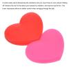 PATIKIL Tennis Vibration Dampener, 6 Pack Heart-Shaped Silicone Shock Absorber Racket String Damping for Tennis Racquet, Red, Pink view 4