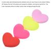 PATIKIL Tennis Vibration Dampener, 4 Pack Heart-Shaped Silicone Shock Absorber Racket String Damping for Tennis Racquet, Yellow, Pale Pink, Red, Pink view 4