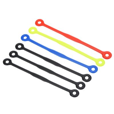 PATIKIL Tennis Dampener, 6 Pack Silicone Vibration Shock Absorber Racquet String Damping, Black, Blue, Yellow, Red
