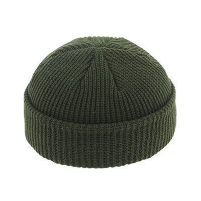 Autumn Winter Retro Hat Hip Hop Skullies Hat,Army Green,One Size