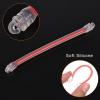 PATIKIL Tennis Dampener, 6 Pack Silicone Vibration Shock Absorber Racquet String Damping, White, Red, Yellow, Blue view 4
