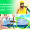 MIAHART 12 Pack Kids Party Sunglasses Bulk Summer Party Favors Retro Glasses for Boys and Girls Birthday Party Supplies, Green view 4