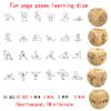 5Pcs Fun Naughty Night Yoga Dice Exercise Dice Improve Love - Fitness Dice Bedroom Game Dice Challenge Dice Decision Dice Gift for Adults Gift view 4