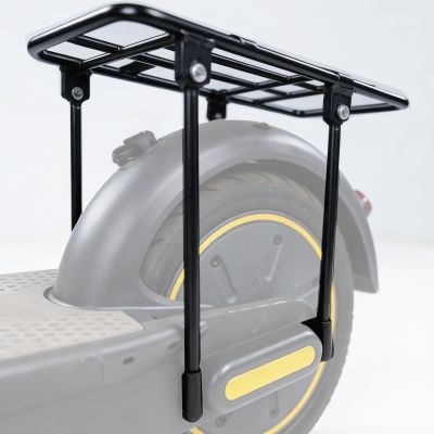 Lveofielygi Rear Shelf Compatible with Segway Ninebot Max G30 G30LP Electric Scooter, Cargo Rack Accessories Thickened Steel Parts Designed for Heavy Loads