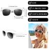 MIAHART 12 Pack Kids Party Sunglasses Bulk Summer Party Favors Retro Glasses for Boys and Girls Birthday Party Supplies, White view 3